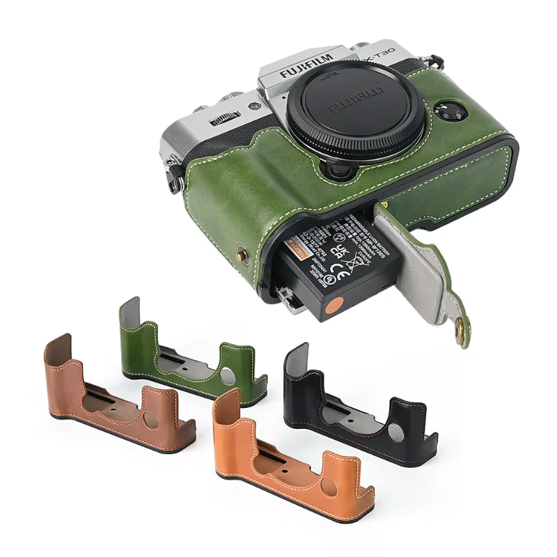 

Ремешок на руку для Fujifilm XT30II XT30 XT20 XT10, чехол из искусственной кожи, сумка с нижним отверстием для X-T30 II X-T20 X-T10