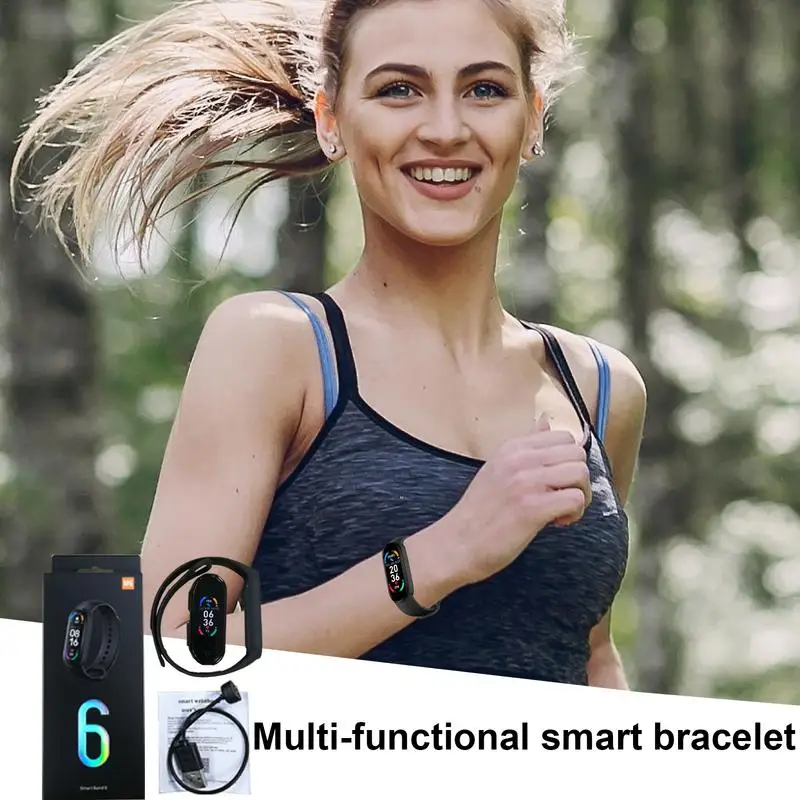 Fitness Tracker Heart Rate Monitor Watch Waterproof Smart Bracelet Heart Rate Sleep Blood Oxygen Monitor Smart Wristband