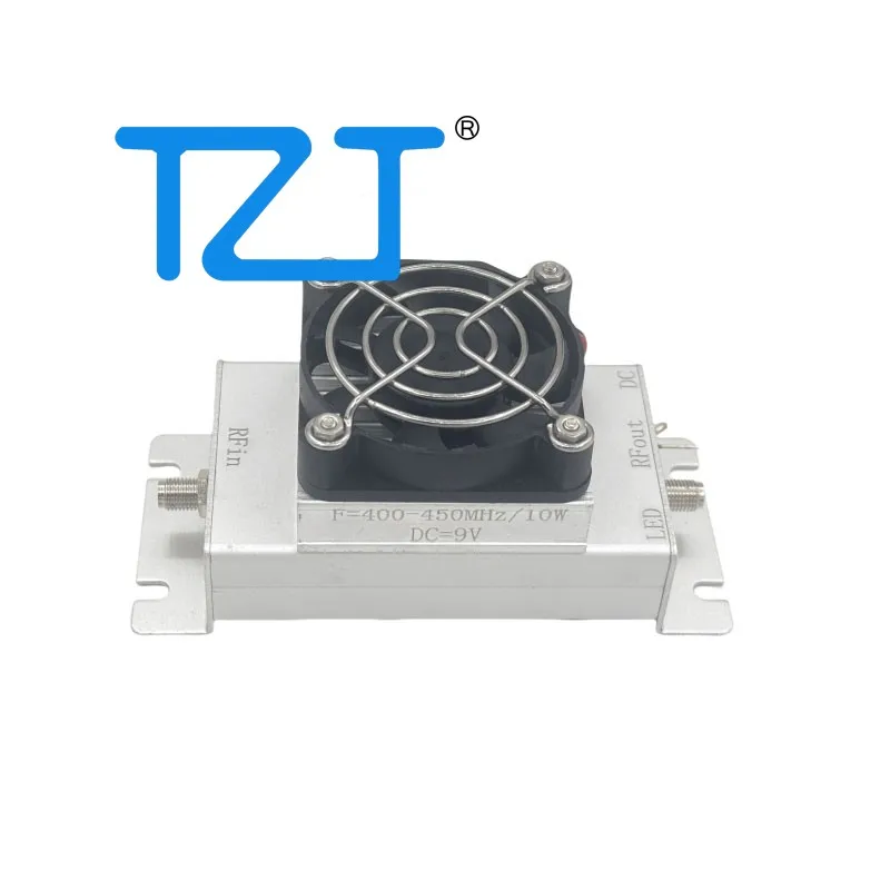TZT 433MHz 10W RF Power Amplifier Module UHF Power Amplifier with 400MHz–450MHz Frequency & 48dB Gain