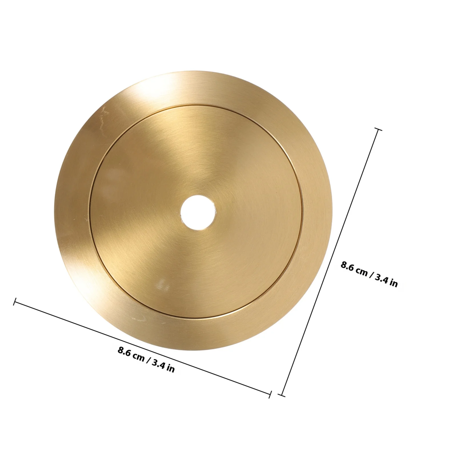 1 set 1 Set 8.6 Cm Lampenkap Houder Koperen Kraag Ring Voor Glazen Lampenkap Schroefdraad Lampenkap Fitting Licht socket Retainer Ring