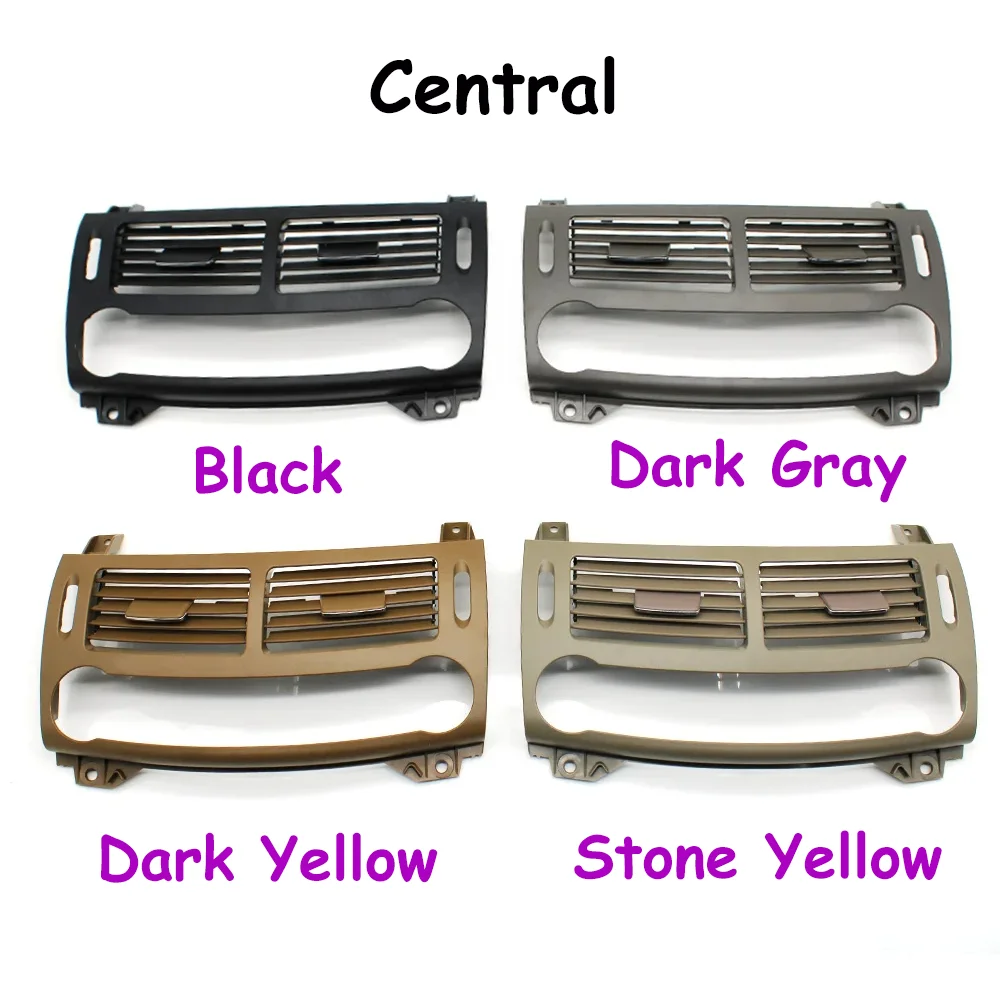 Front Dashboard Air Conditioning Ac Vent Grille Cover Panel For Mercedes Benz E Class W211 2003-2008 E200 E230 E260 E280 E300