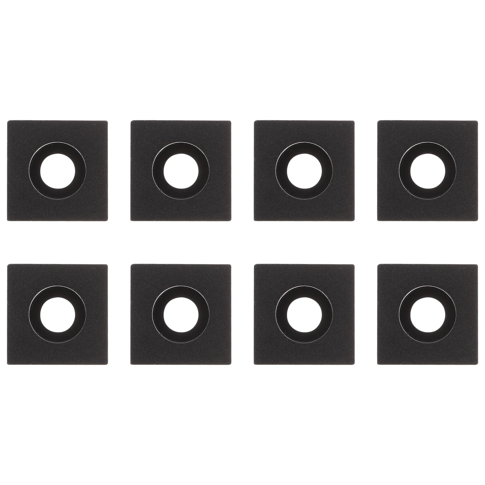 

8 Pcs Aluminum Extrusion Groove Corner Bracket for Profile Brackets Cubes Connector Connectors Alloy Corrosion Resistance