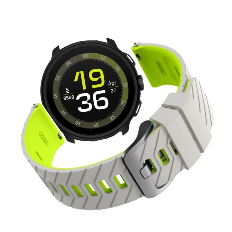 Correa de silicona para reloj SUUNTO Run/RACE/Race S, pulsera de sarga de 22mm para SUUNTO VERTICAL/Ocean/5 9 PEAK Pro