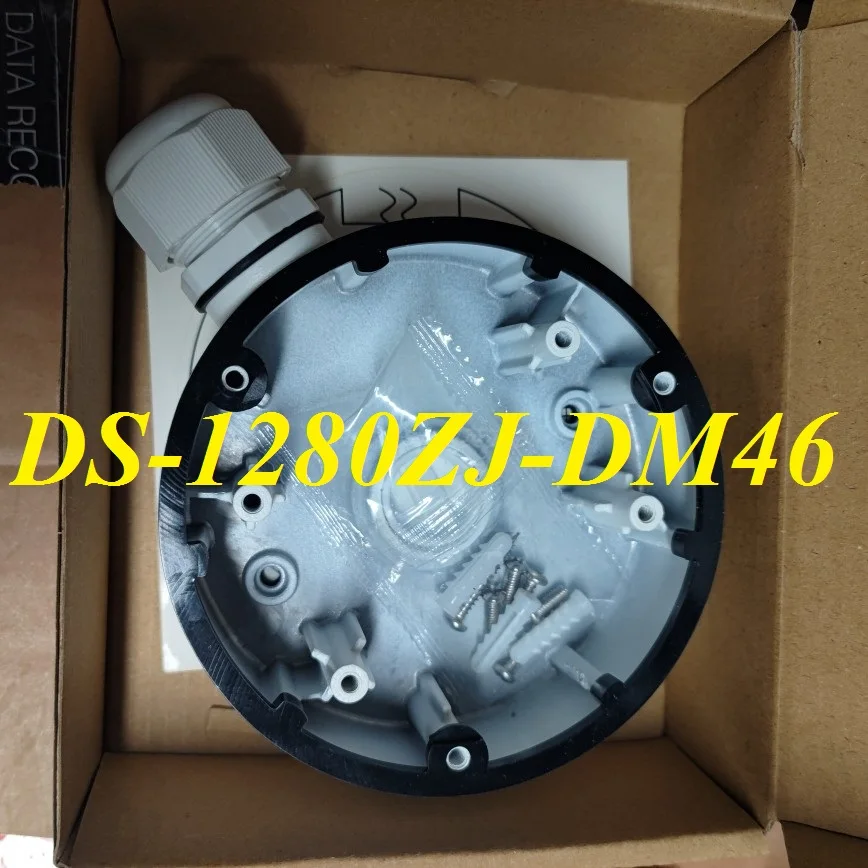 Original DS-1280ZJ-DM46 Aluminum Alloy Junction Box Mount Bracket for indoor outdoor Dome Camera Supports bottom side outlet