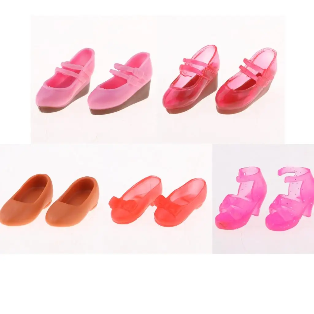 Handmade 1/6 BJD Doll Sandals Summer Shoes for Blythe Doll/Licca/Azone/Momoko/Xinyi Dolls Accessory