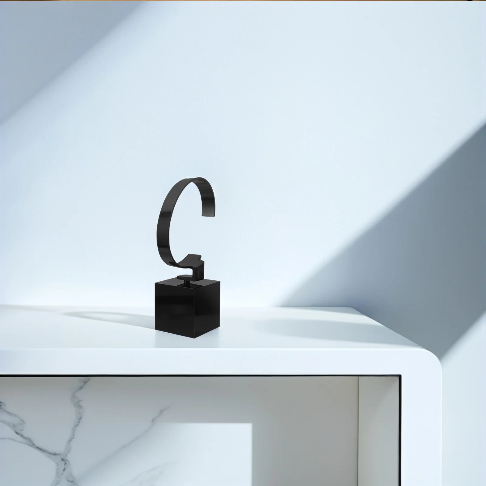 

1Pcs Watch Display Rack Acrylic Protection Stand Black for Jewelry Watches Bracelets Storage Display Holder Organizer