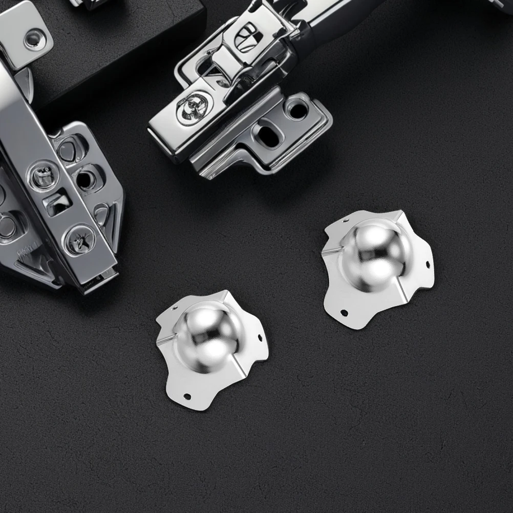 4 قطعة واقيات زوايا كروية ممتصة للصدمات أثاث معدني حافة الحرس لطاولة السلامة إطار السرير خزانة الرف #1