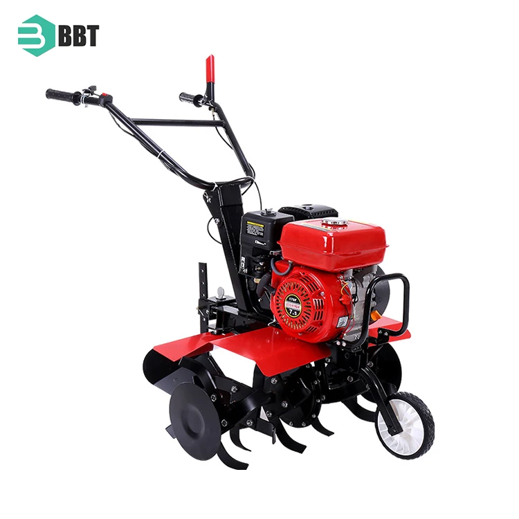 Agricultural Farming Home Use Compact Rotavator Walking Tractor Mini Power Tiller Cultivators