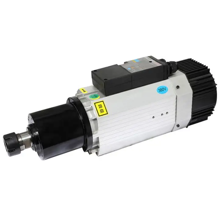 Rolamentos cerâmicos GDF70-24Z/9.0 HQD Grande potência 9kw ER32 24000rpm Trocador de ferramentas manual Motor de eixo refrigerado a ar