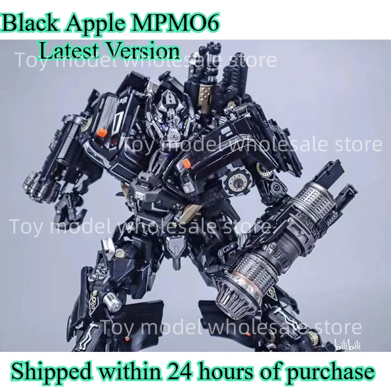 

[2.0 VER В НАЛИЧИИ СЕЙЧАС] WJ WEIJIANG Transformation Black Apple M06 MPM06 M-06 Железная кожа Увеличенная версия Металлическая фигурка
