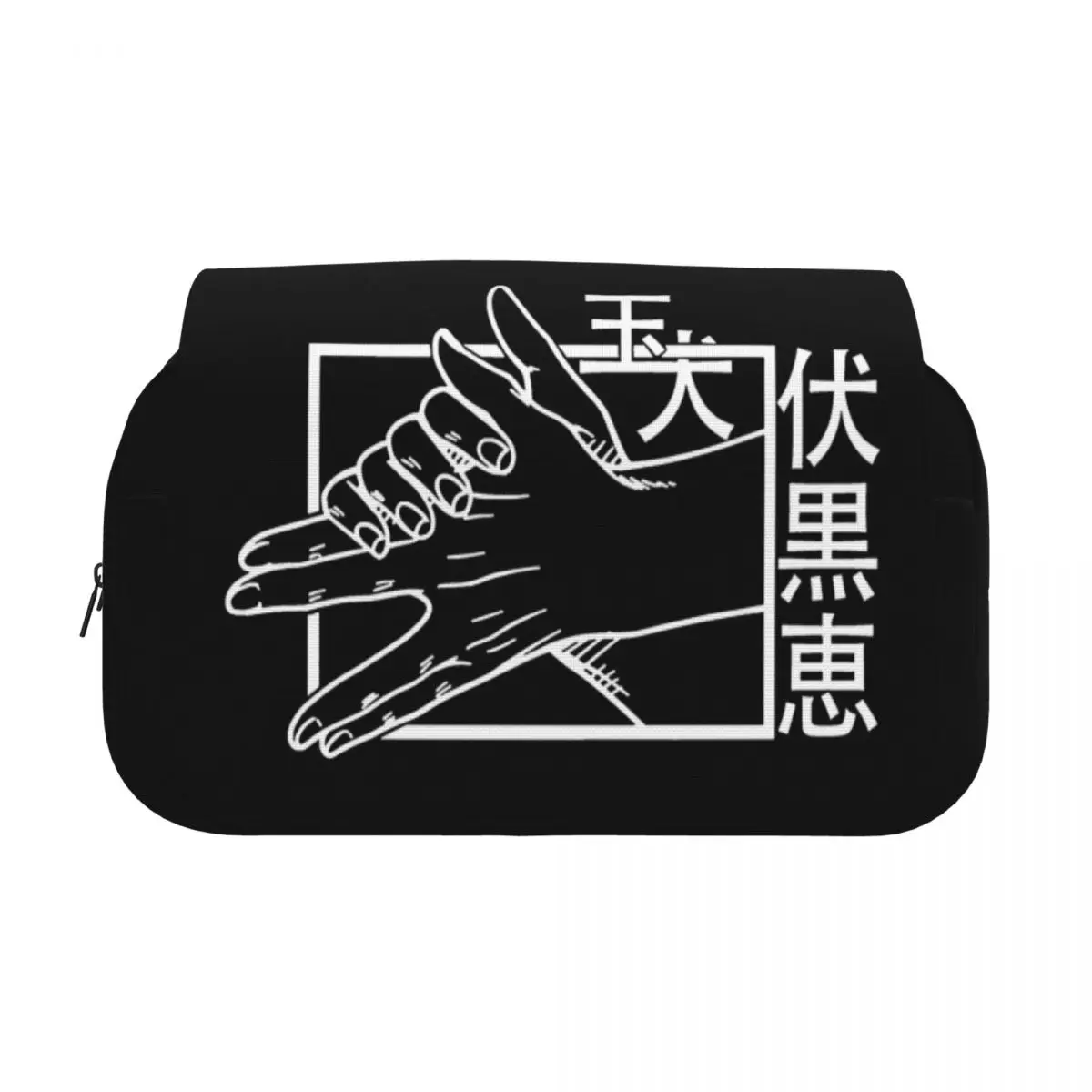 Double Clamshell Pen Case Jujutsus Kaisens Anime Pencilcases Pen for Girl Boy Bags Students School Gifts Stationery