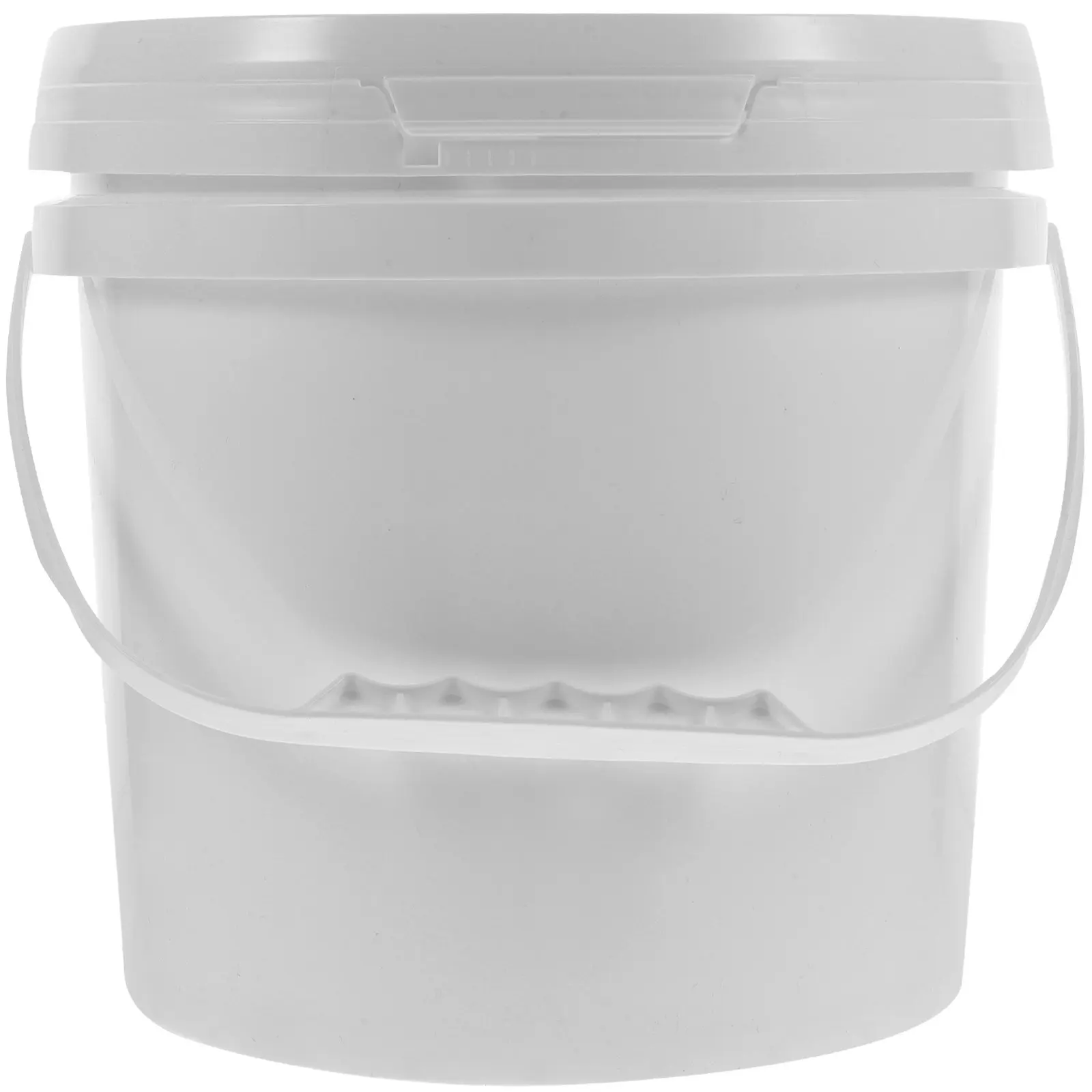 Sturdy Food Grade Paint Storage Bucket Plastic Painting Container with Comfort Grip Handle Leak Proof Lid for Color Mixing