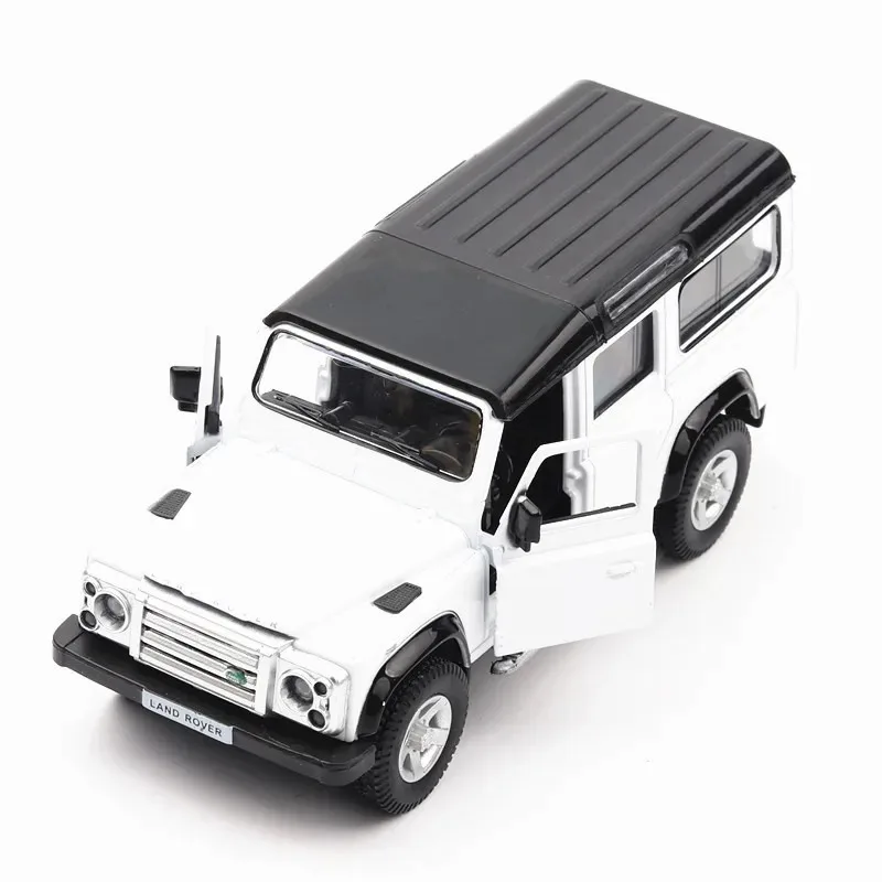 1:36 Land Rover Defender Alloy Model Simulation Force Control Car Toys Decoration Gift Collection A274