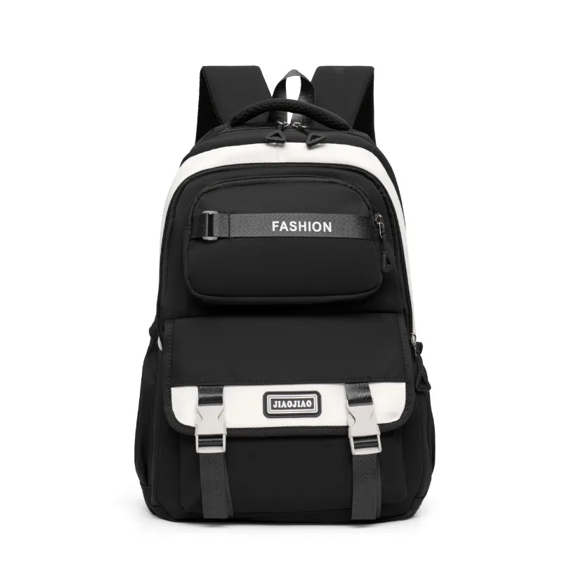 

2025 Новый универсальный рюкзак большой вместимости, модный повседневный легкий, уменьшающий нагрузку для младших классов средней школы