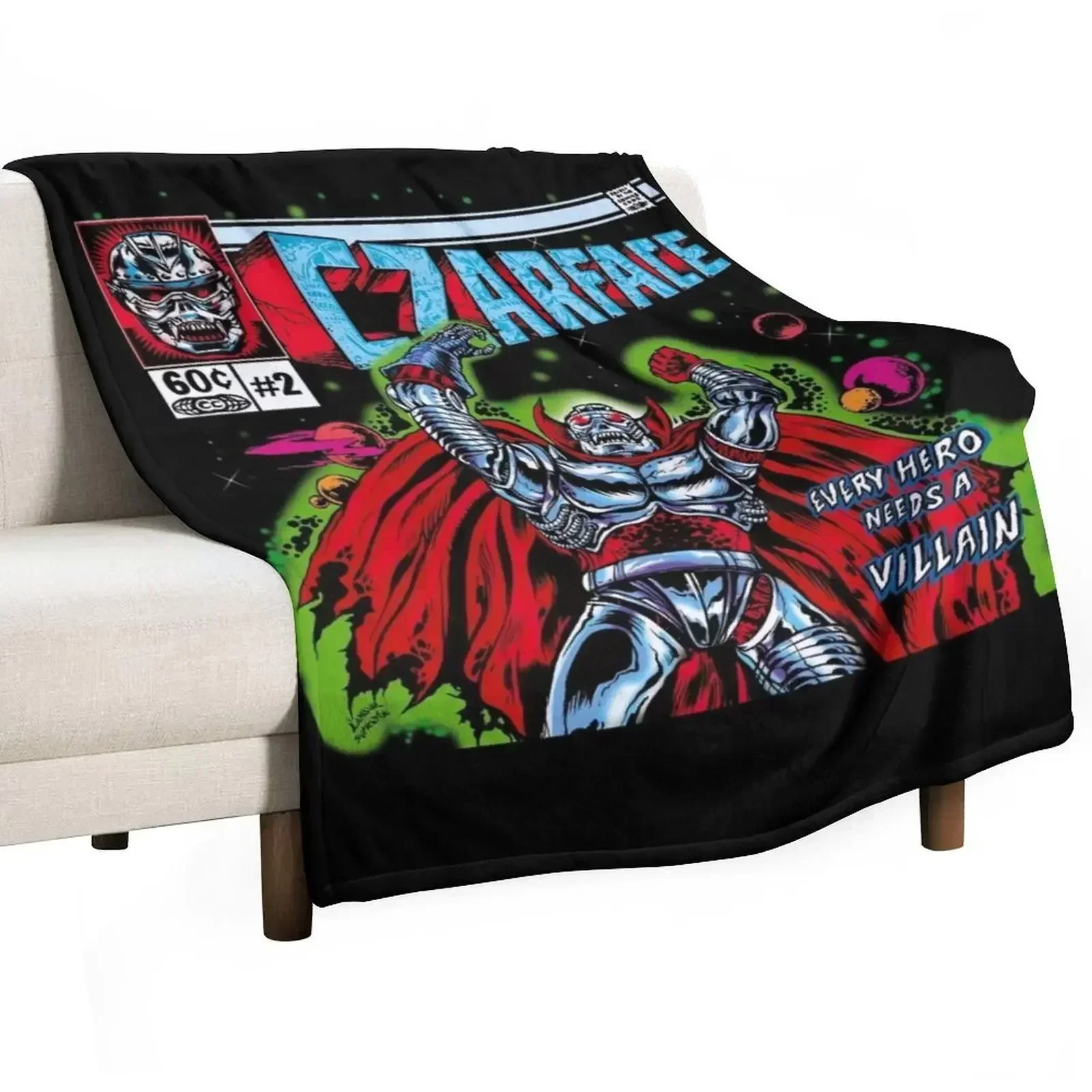 

Czarface Throw Blanket Warm Accent Blanket for Living Room Decoration