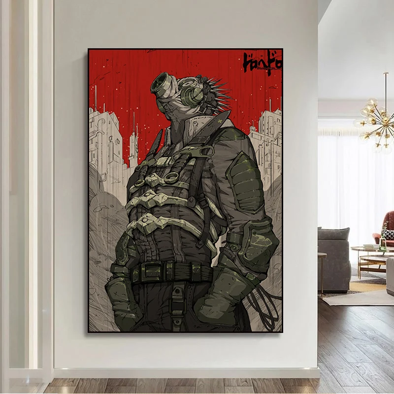 Dorohedoro Vintage Posters Kraft Paper Sticker Home Bar Cafe Wall Decor