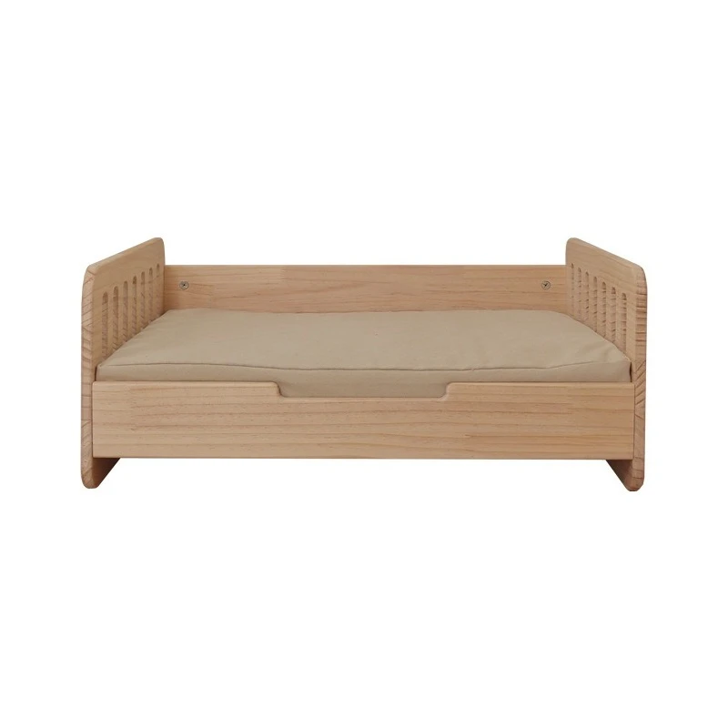 

Pet cat and dog off-the-ground pet bed, all-season small dog removable pet bed
