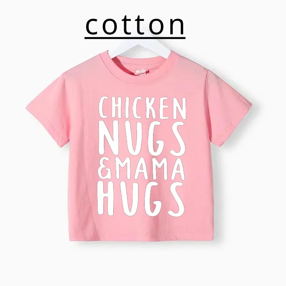 Brand Children's Cotton T-shirt Baby Tees Children Summer Short Sleeve Boys and Girls Funny Casual Kid Cotton T-shirt