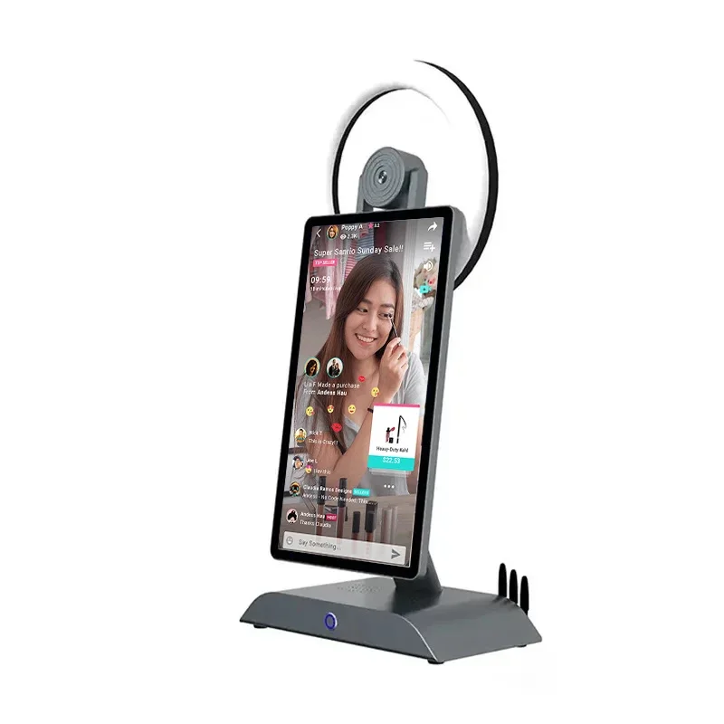 2026 Best Seller Tvision Lcd Display Screen Livestreaming Equipment Mobile Live Streaming Equipment Video Switcher All-in-one Ma