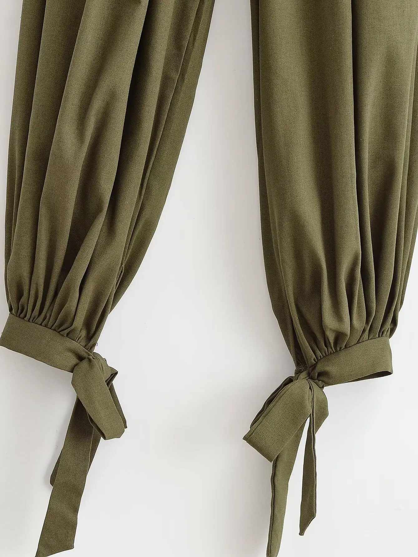 Damen Freizeit-Chic Knöchellange Schleifenhose KONDALA 2026 Frühjahr Mode Pendler Minimalistische Hose Weibliche Elegante Vielseitige Lange Hose – Detail 10