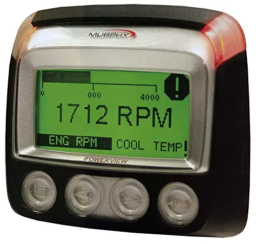 Murphy by Enovation Controls PowerView PV101-C, дисплей уровня 4,