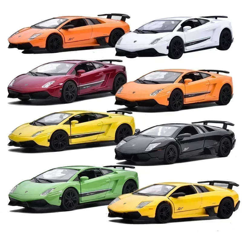 1:36 Lamborghini Gallardo LP570-4 alta simulazione squisita collezione giocattoli auto Supercar lega Diecast modello tirare indietro auto