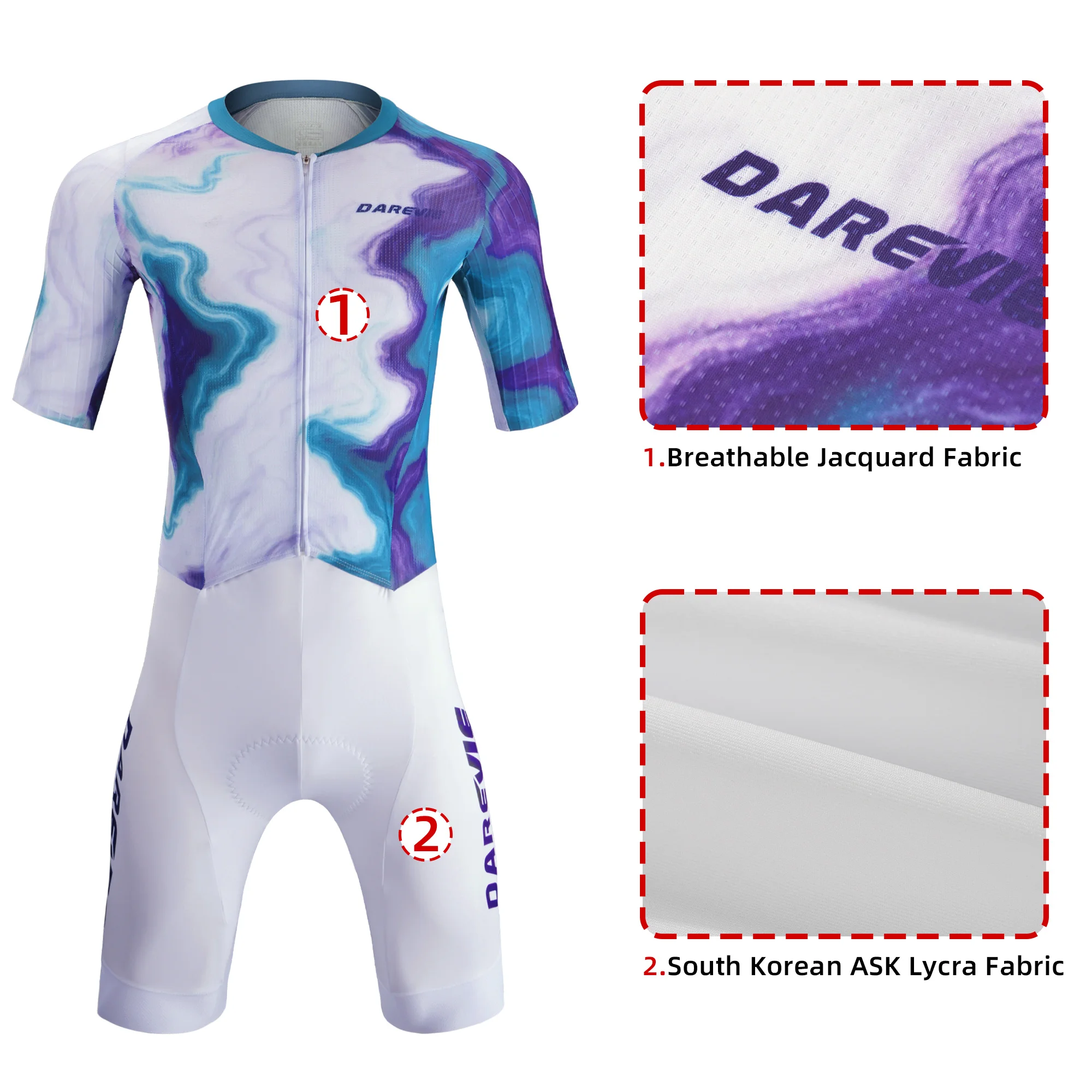 DAREVIE Man Cycling Set Aero H - Cycle Gear ulasan dan harga