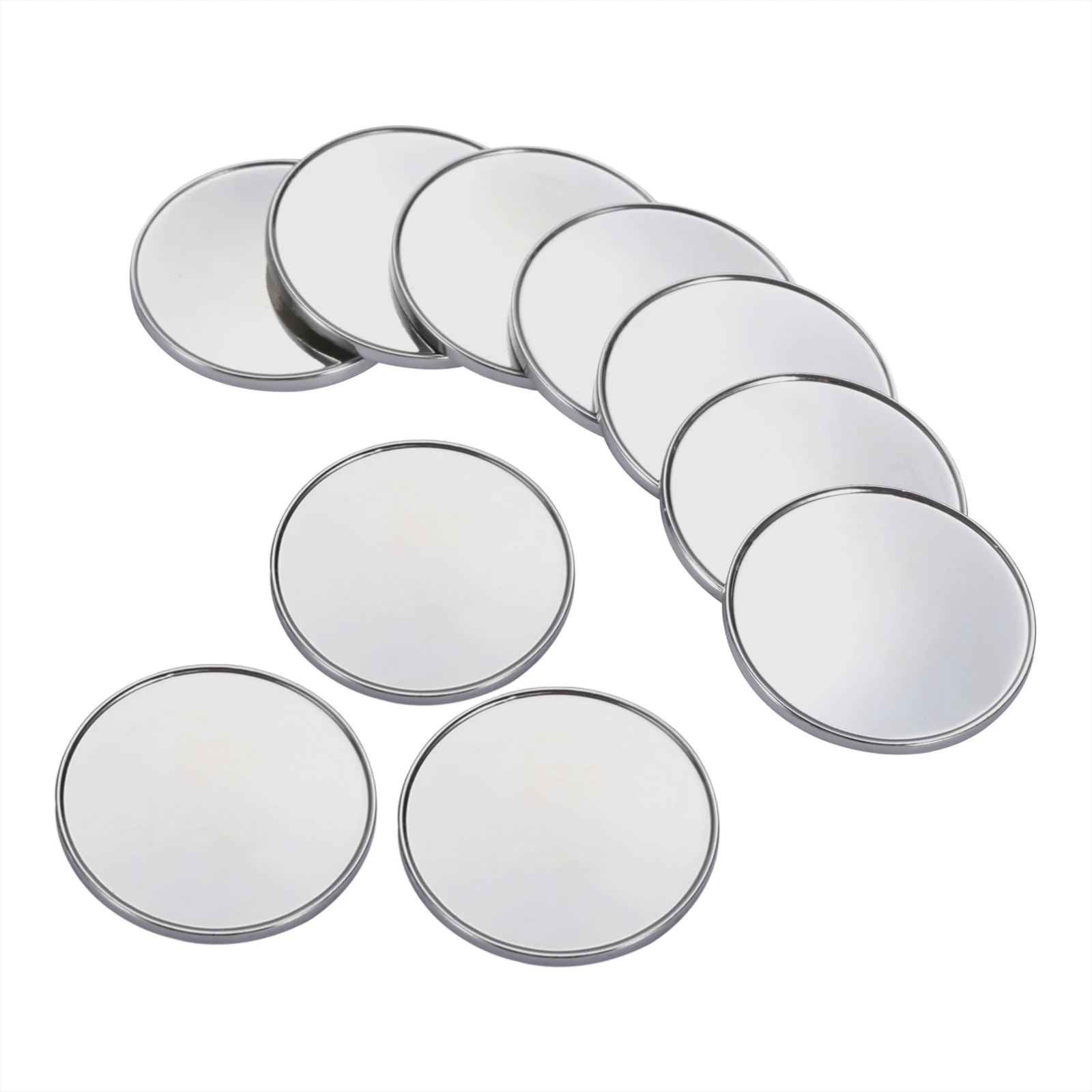 1/10 قطعة قبعة الجولف كليب غطاء كليب كرة جولف علامة علامات جولف وضع الأخضر اكسسوارات الحديد الفضة 25 مللي متر القطر #5