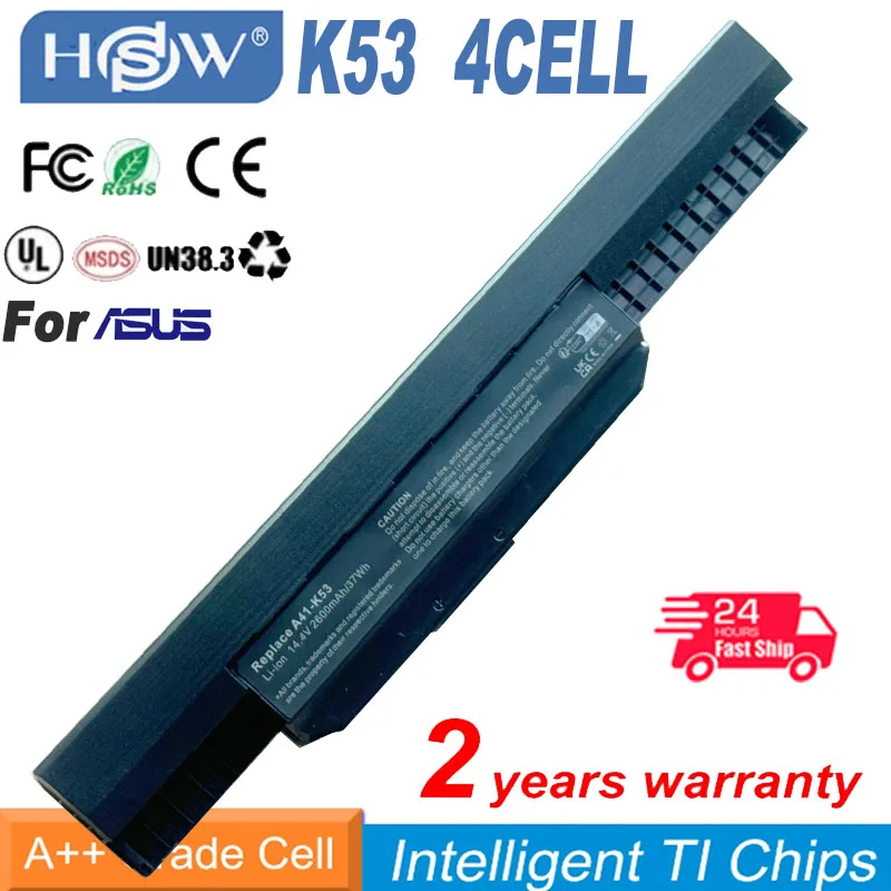 14.4V A41-K53 battery for ASUS X54HR X54C X54H A54C X54HY A54H