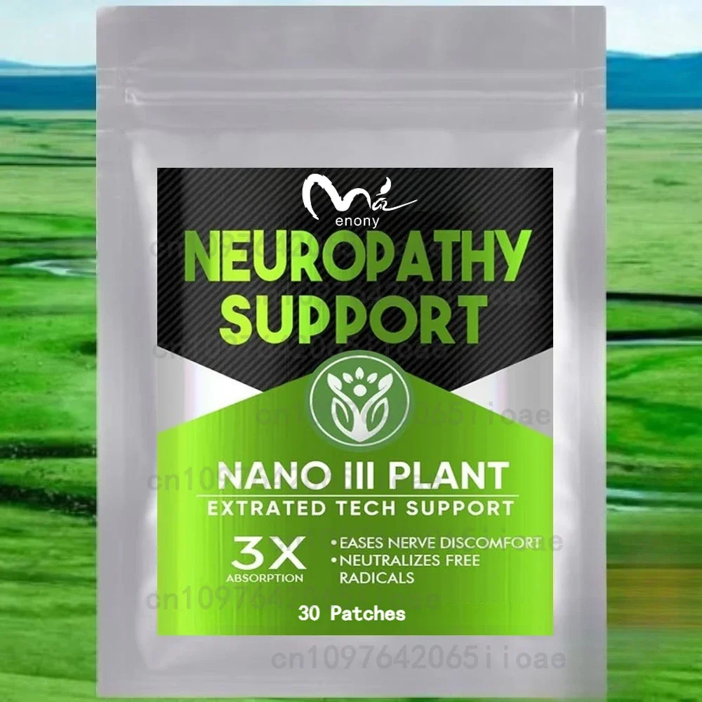 

30 пластырей, поддерживающих невропатии, транспармические пластыри с Alpha Lipoic Aci, улучшают успокаиванию нервов, способствует общих