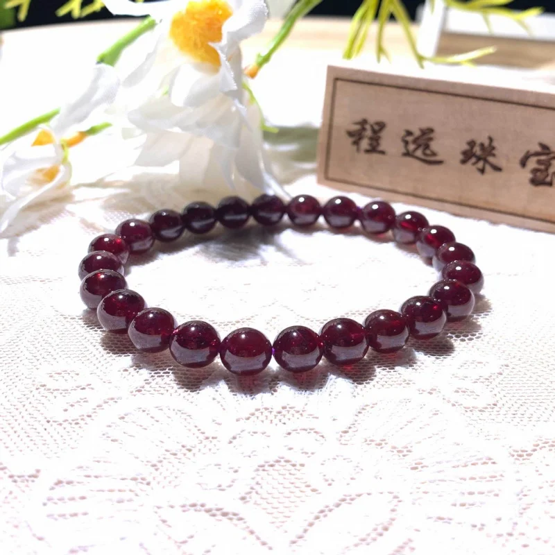 Jewelry Brazil Women's Korean-Style Garnet Bracelet Wholesale