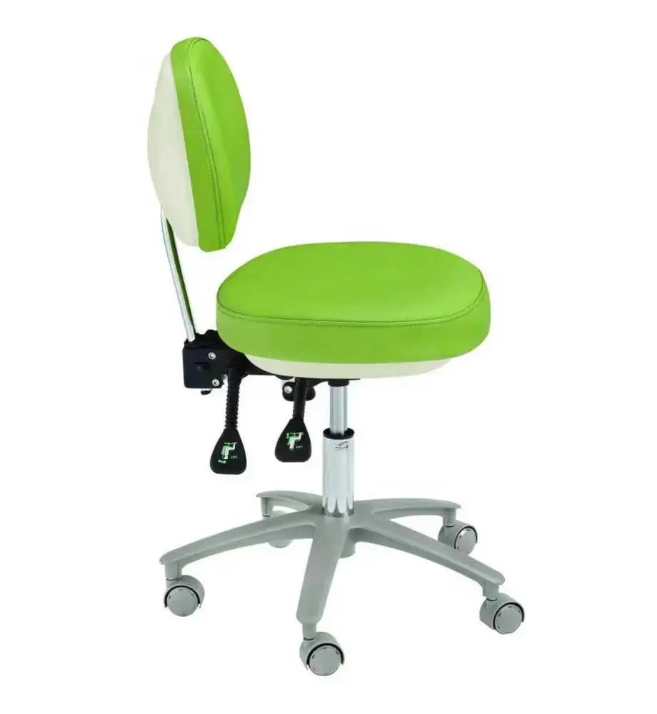 Adjustment of Dentist Stool For Dentist Clinic High Quality Dentist Chair With PU Leather