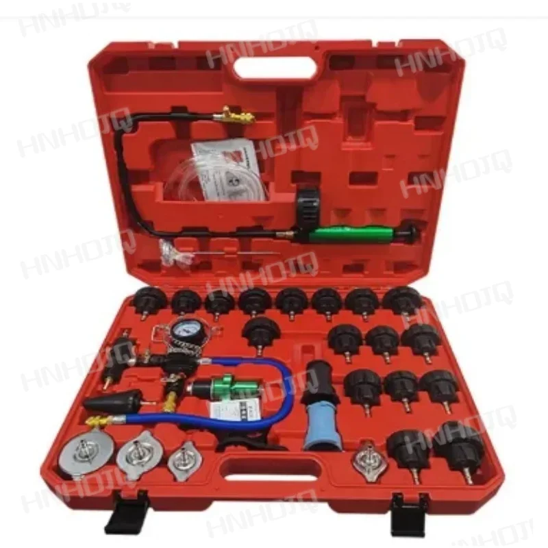 Universal Water Tank Leak Detection Detector Tool Radiator Pressure Tester Set Vacuum Type Cooling System Test