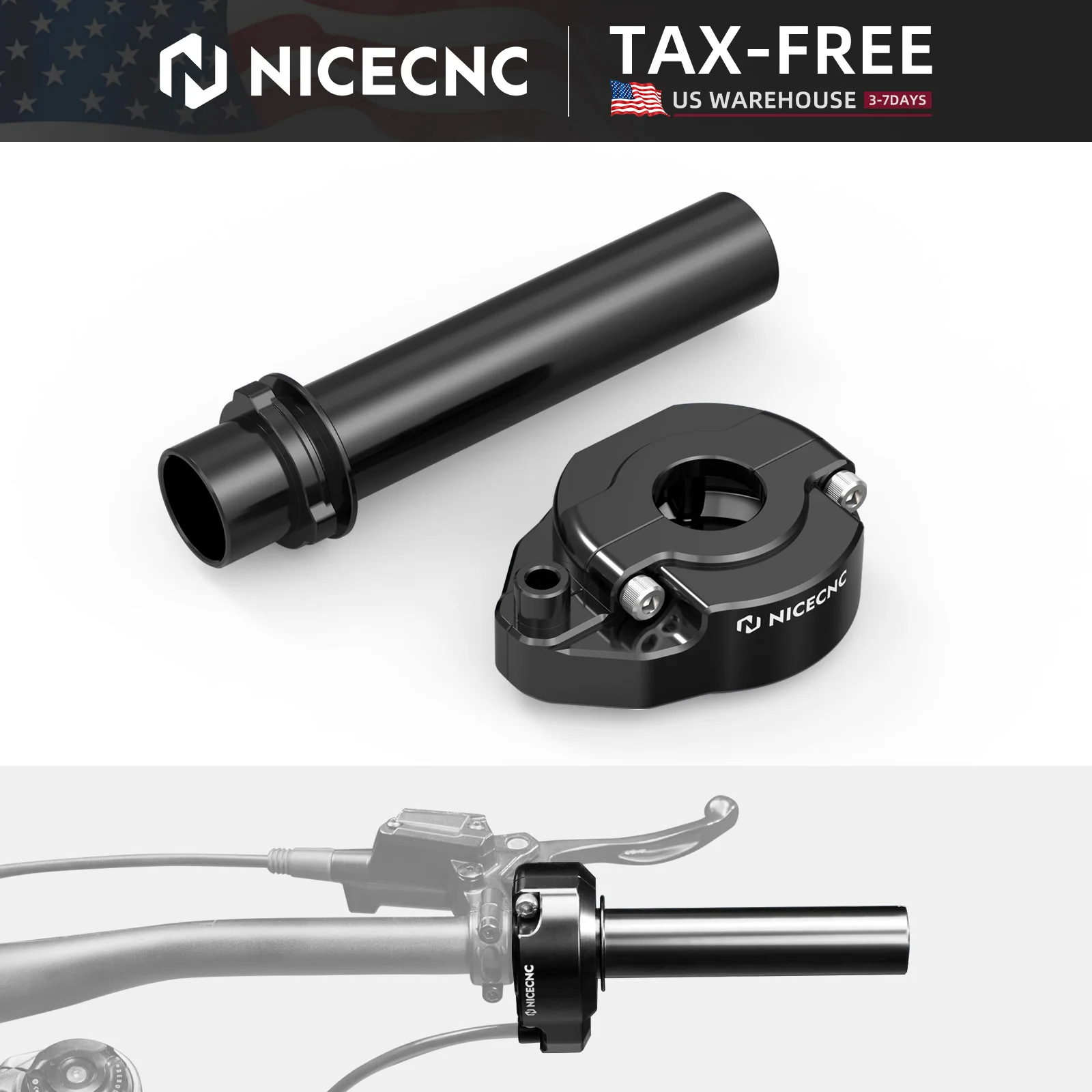 

NICECNC для Surron Light Bee X Light Bee S Light Bee L1E Корпус дроссельной заслонки и трубка для Segway X160 X260 Электрический велосипед для грязи 2025