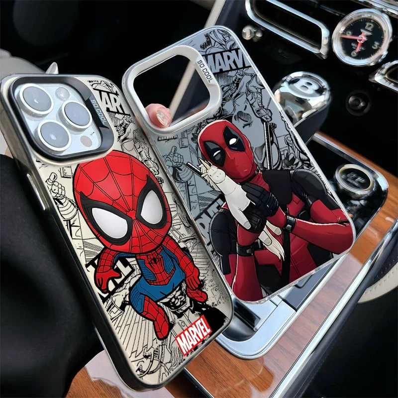 Handyhülle für OnePlus Nord 4 Nord4 5G 3 2 8T Nord CE 2 3 4 Lite Cover Cool Marvel Spider Man Deadpool Matte Armor