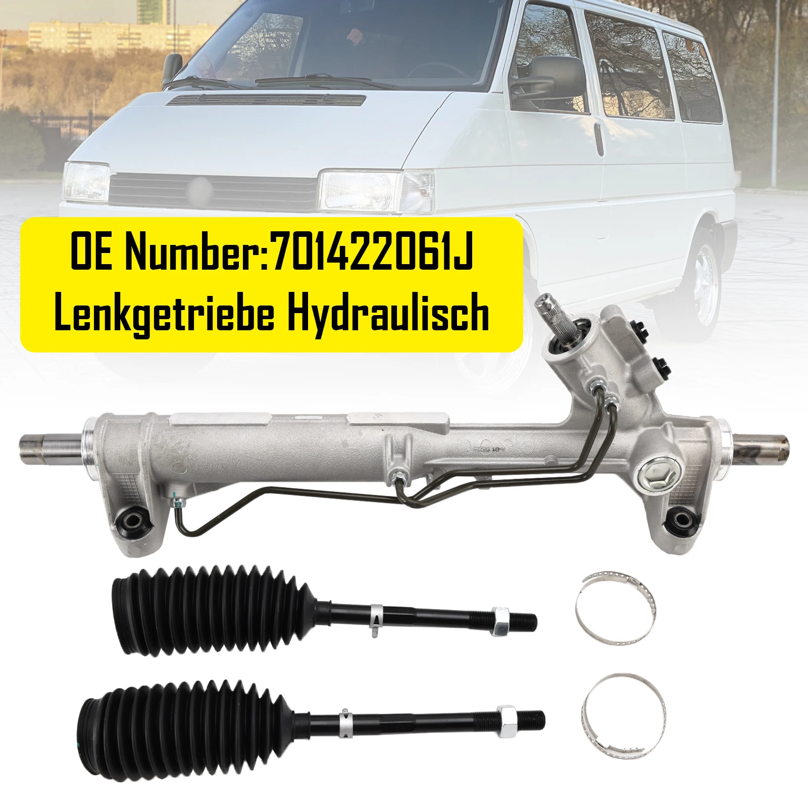 Areyourshop Stuurhuis Hydraulisch 701422061J voor VW Transporter Bus T4 IV Box 1993-2003
