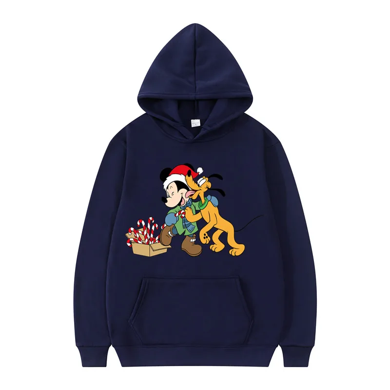 2024 Disney Christmas Dress Up Mickey and Pluto Christmas Hoodies