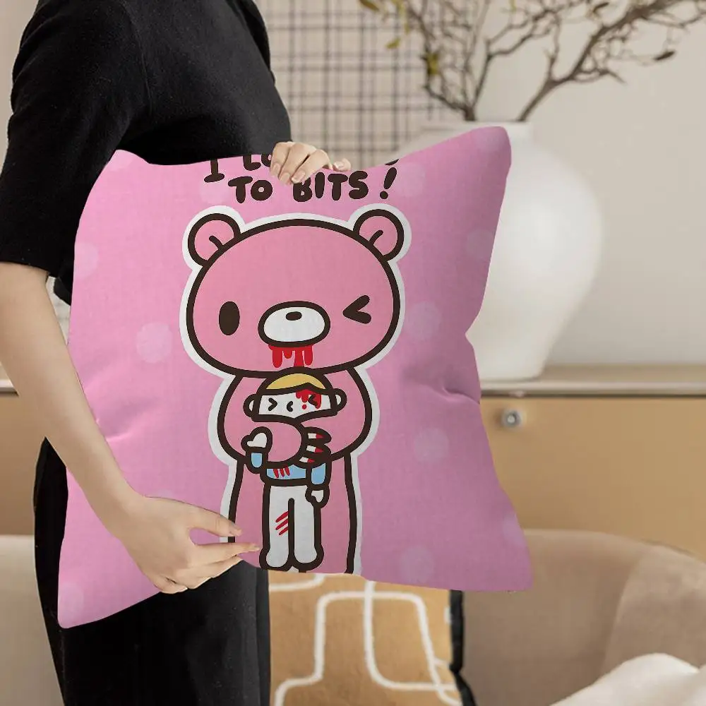 Cartoon G-gloomy Bear pillow cover sofa cushion cover home room decoration children gift