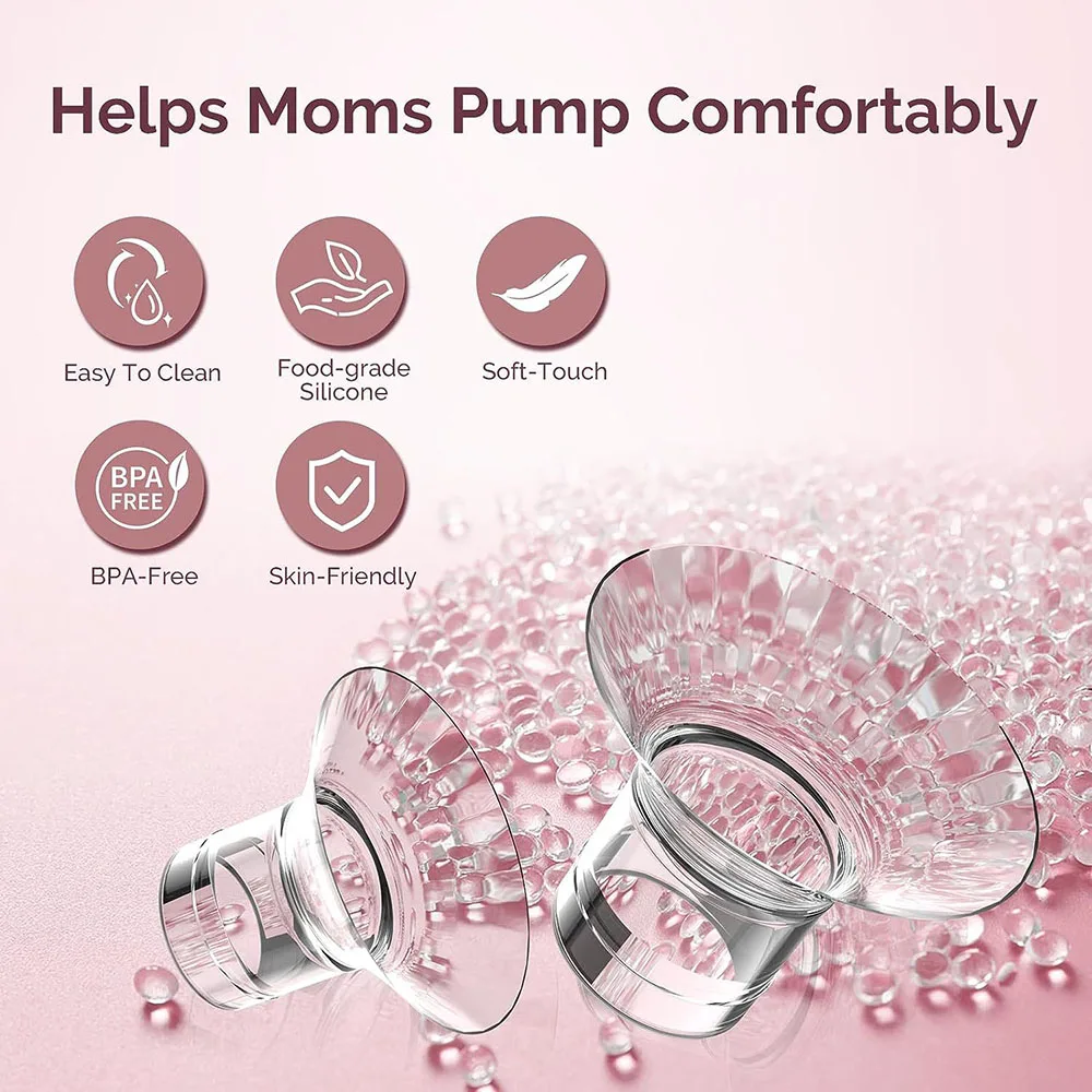 Universal Breast Pump Converter Portable Durable Breast Pump Nipples For Daily Use