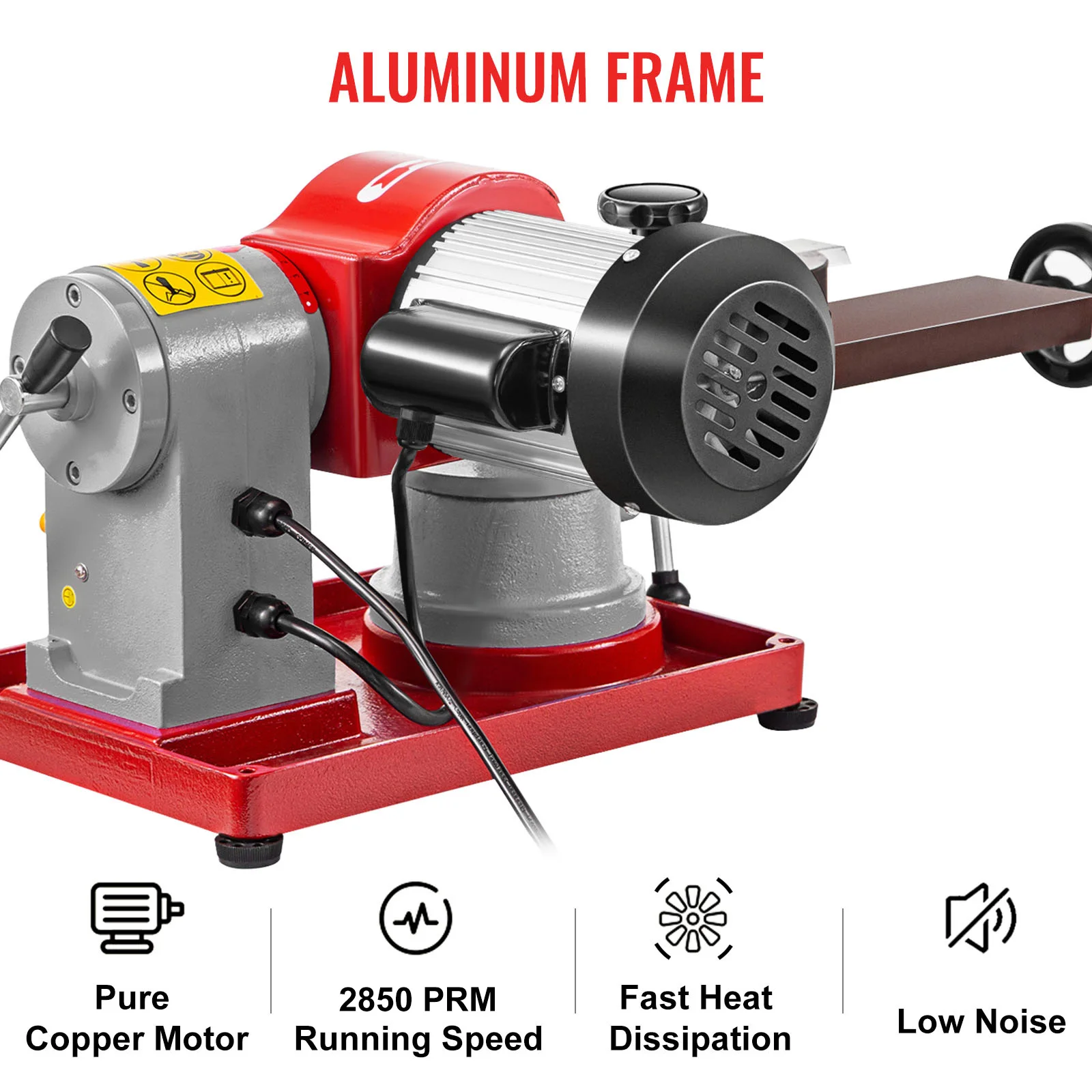 370W Circular Saw Blade Grinder Sharpener 5Inch Wheel Rotary Angle Mill Grinding for Carbide Tipped Saw Wood-Based Panel