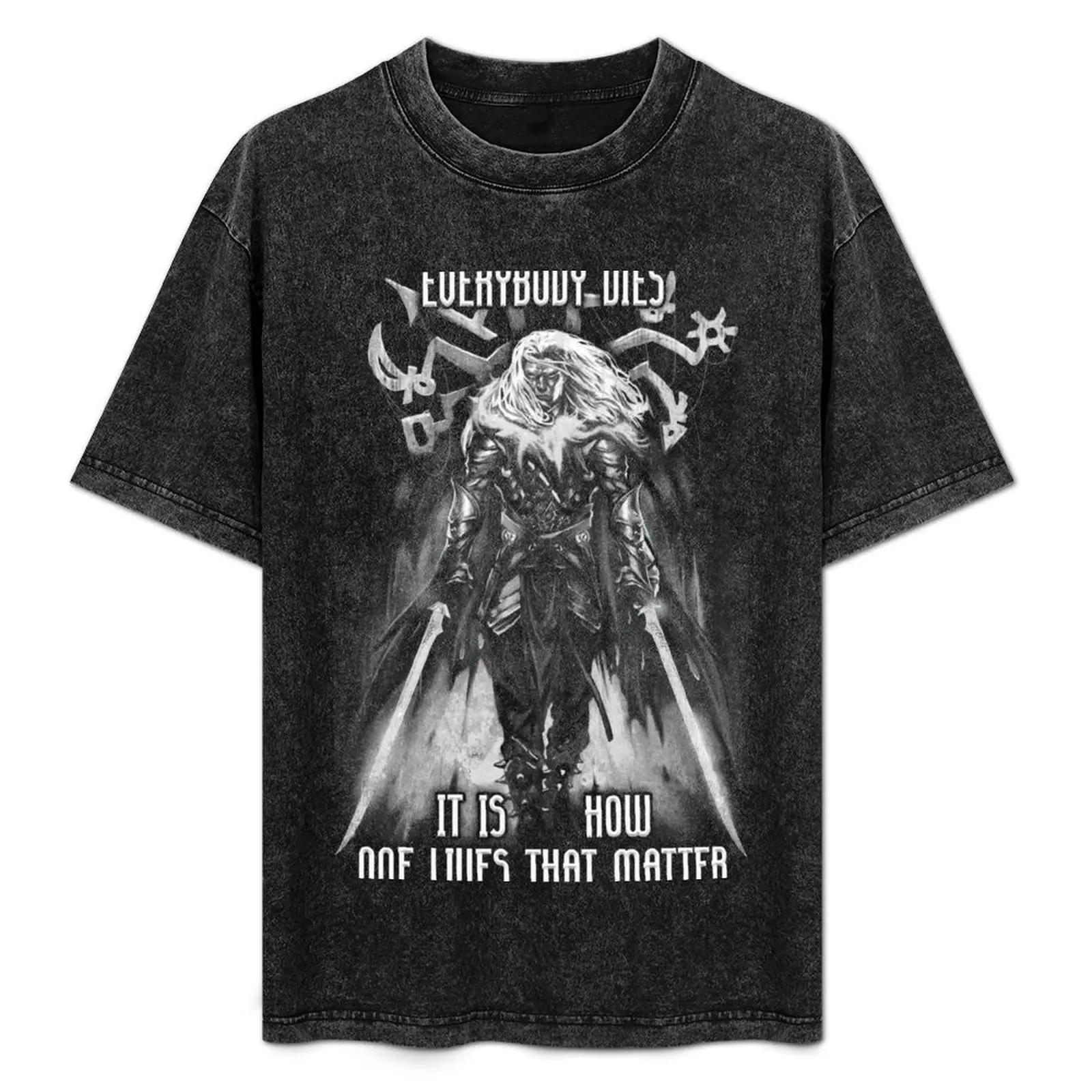 Drizzt Do'Urden Drow Fighter 209 T-Shirt boys animal print plain cotton graphic tees cute clothes men clothing