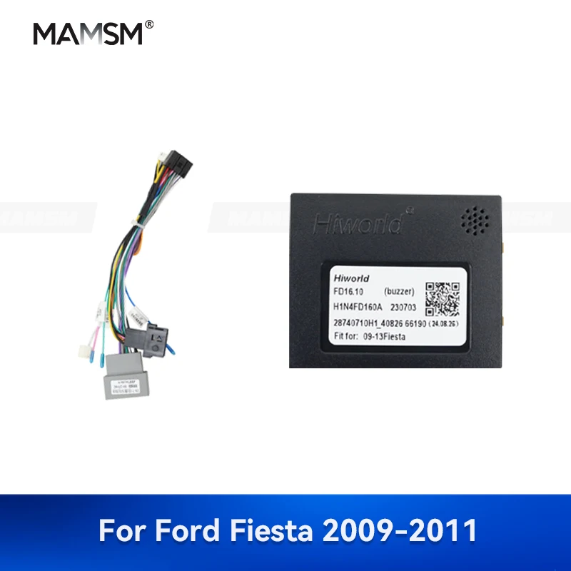 MAMSM  FOR Ford Fiesta 2009-2011 Android car wiring harness Canbus accessory set