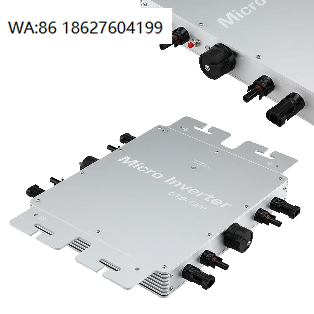 2000W Single Phase Grid Tie Micro Inverter 4 MPPTs WiFi APP Remote Control Balcony Solar System