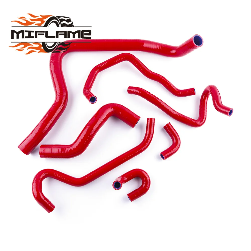 For 1997-2001 Honda Accord SiR/SiR-T F20B CF4/Torneo Euro-R CL1 Silicone Radiator Coolant Hoses Kit