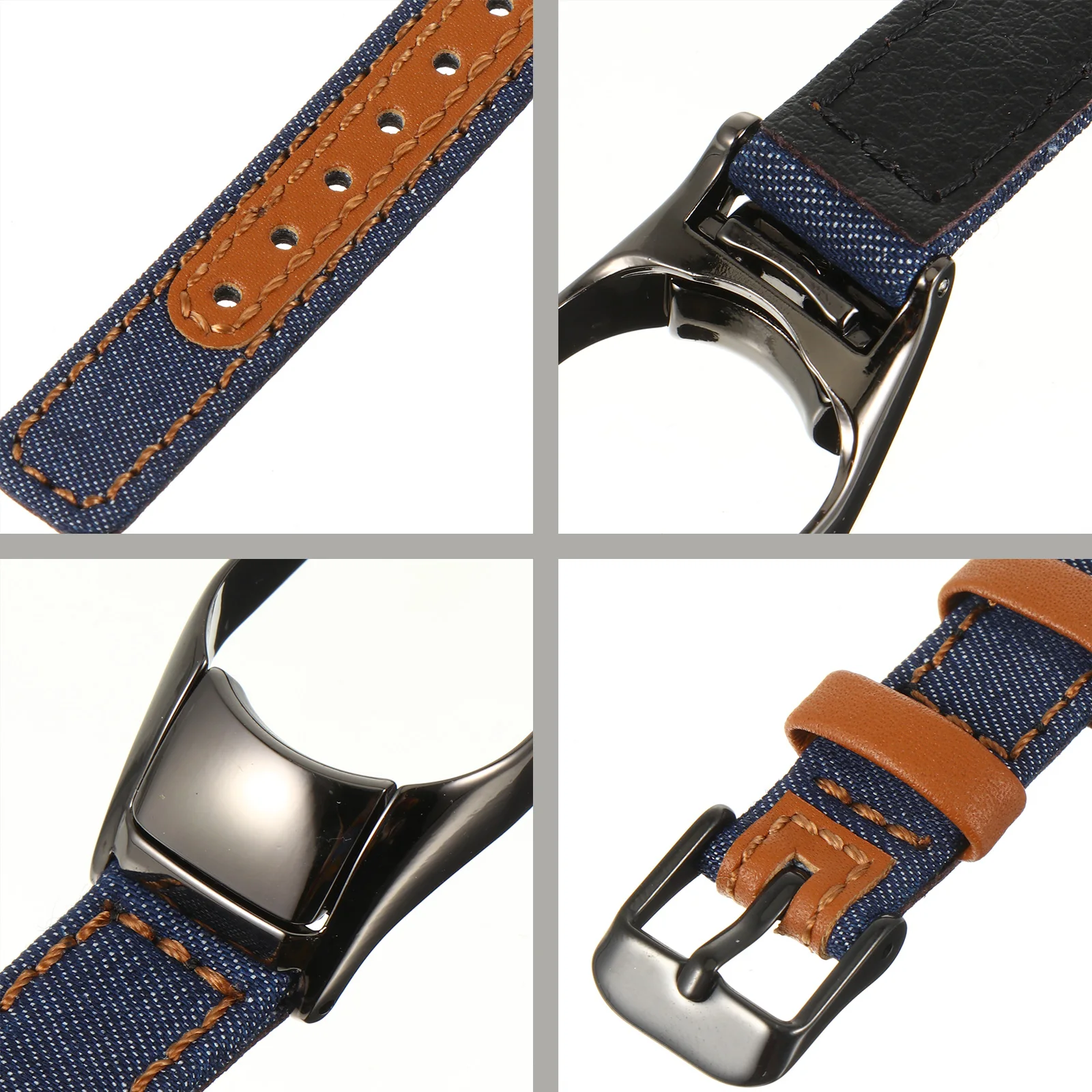 

Adjustable Watch Strap For 5 Replacement Pu Wrist Band Compatible Fashion Simple Bracelet Gift Birthday