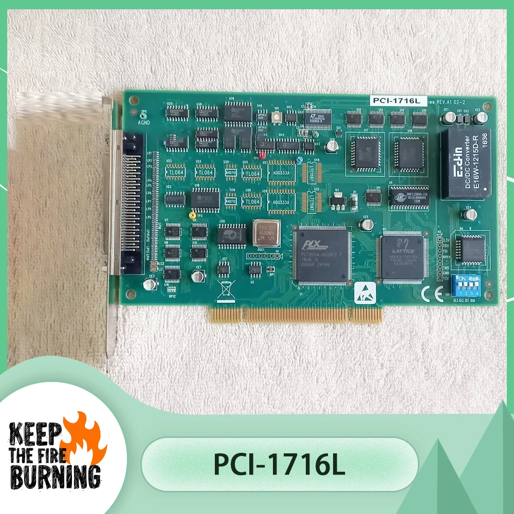 PCI Bus Multifunctional Data Capture Card For Advantech PCI-1716L REV A1