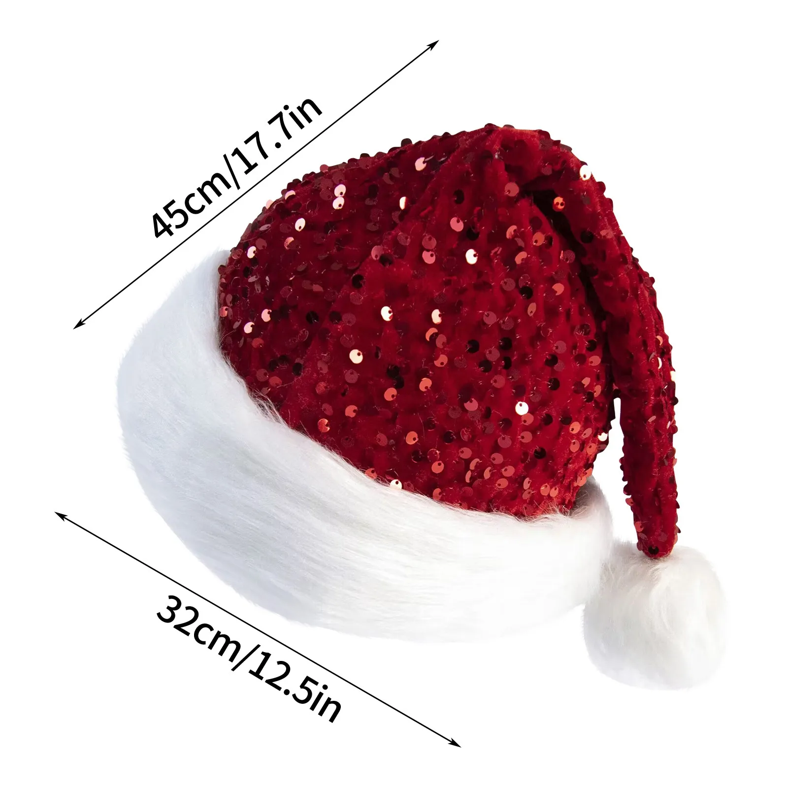 Snowfake Elk Hat Winter Thicken Knitted Velvet Cloth Adult Christmas Hat Merry Christmas Decor Gifts Happy New Year 2025 Naviida