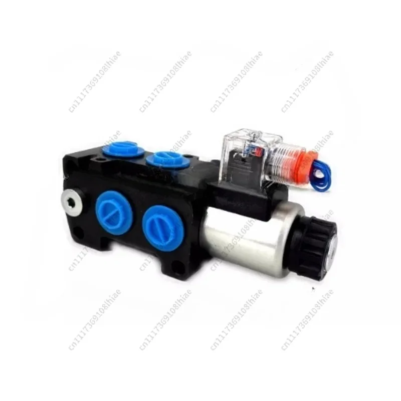 2 Position 6 Way Solenoid Valve Heavy Duty for Mini Excavator Grapple Winch Parts