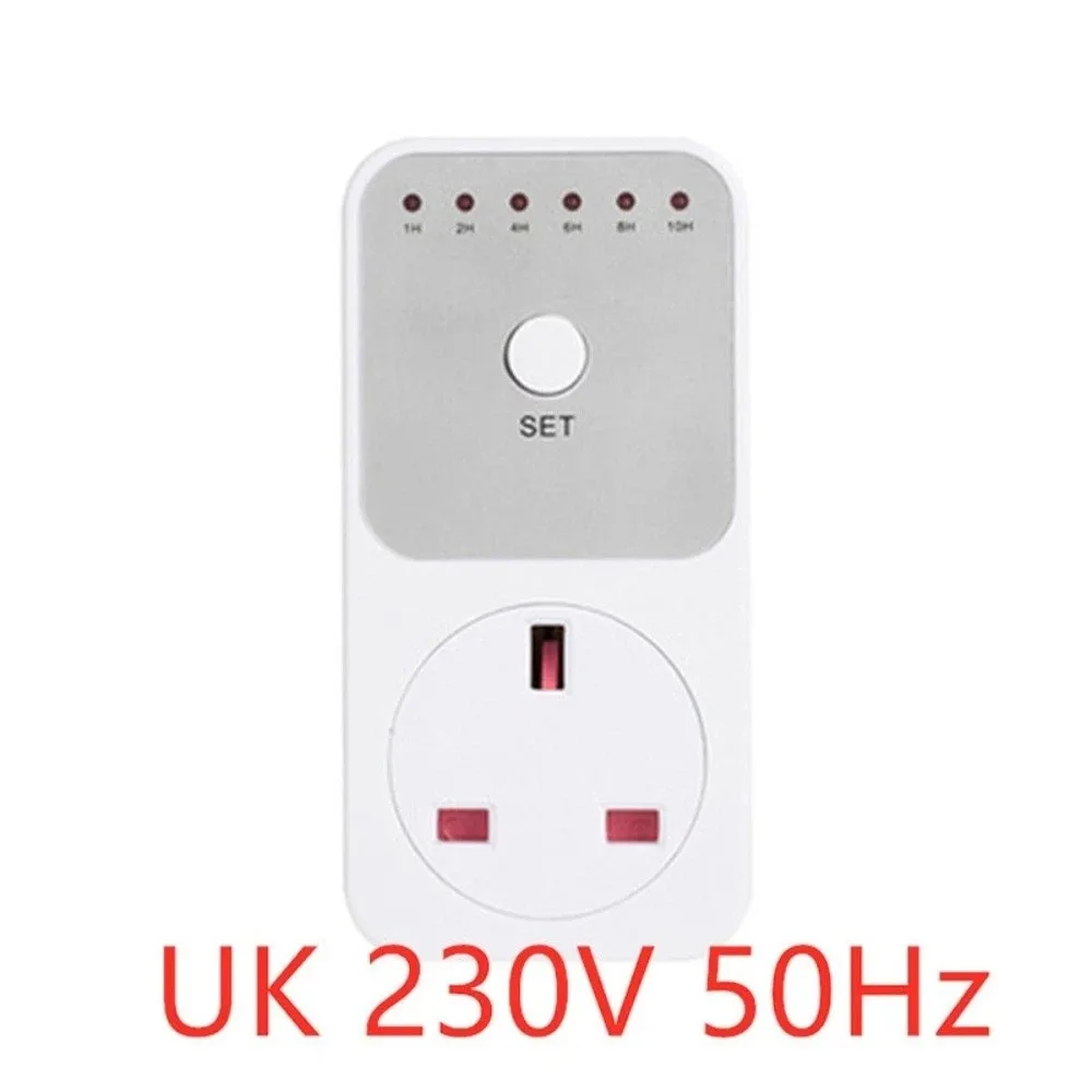Countdown Time Electronic Wattmeter Socket Convenient 10Hr Timer Switch Fast Connection Plug-in Setting Switch Timer Household