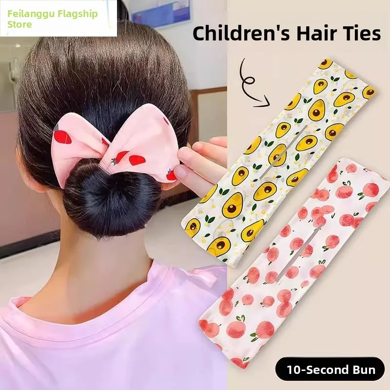 

Милая заколка-косичка с узлом для девочек, новинка 2026 года, высококачественная детская повязка для волос, модные аксессуары для волос